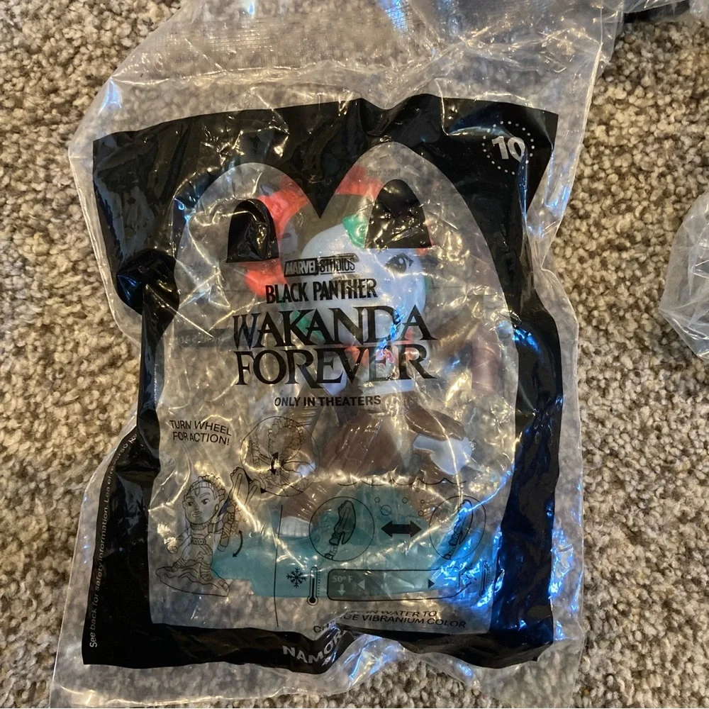 Lot of 14 Wakanda Forever McDonald's Happy Meal Toys - See Pics!